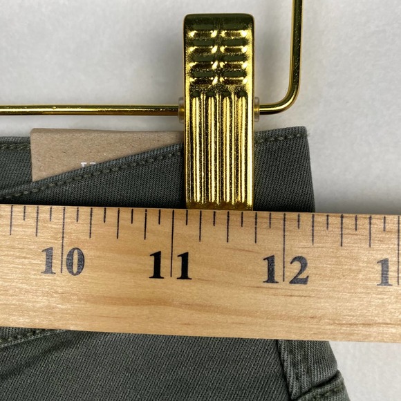 NWT Madewell Women's Size 23 Green 9'' High Rise Skinny Button Closure Jeans - Picture 5 of 15